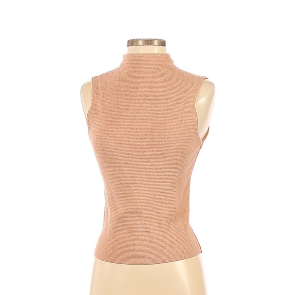 Alice + Olivia sleeveless, turtleneck neckline
